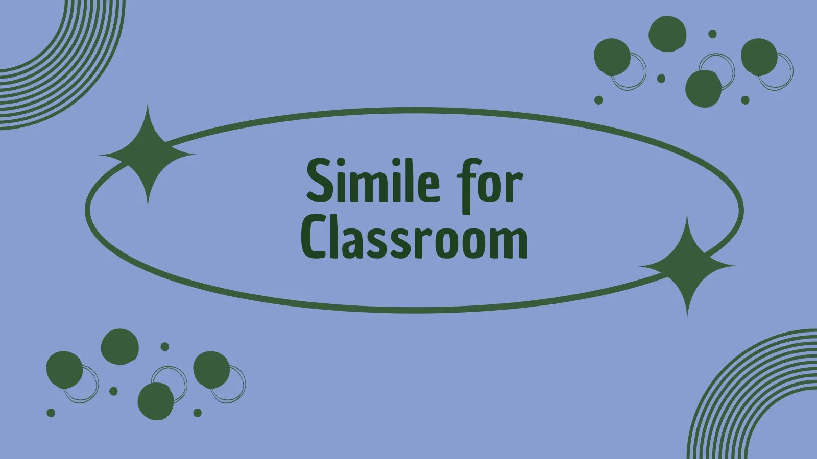 Simile for Classroom