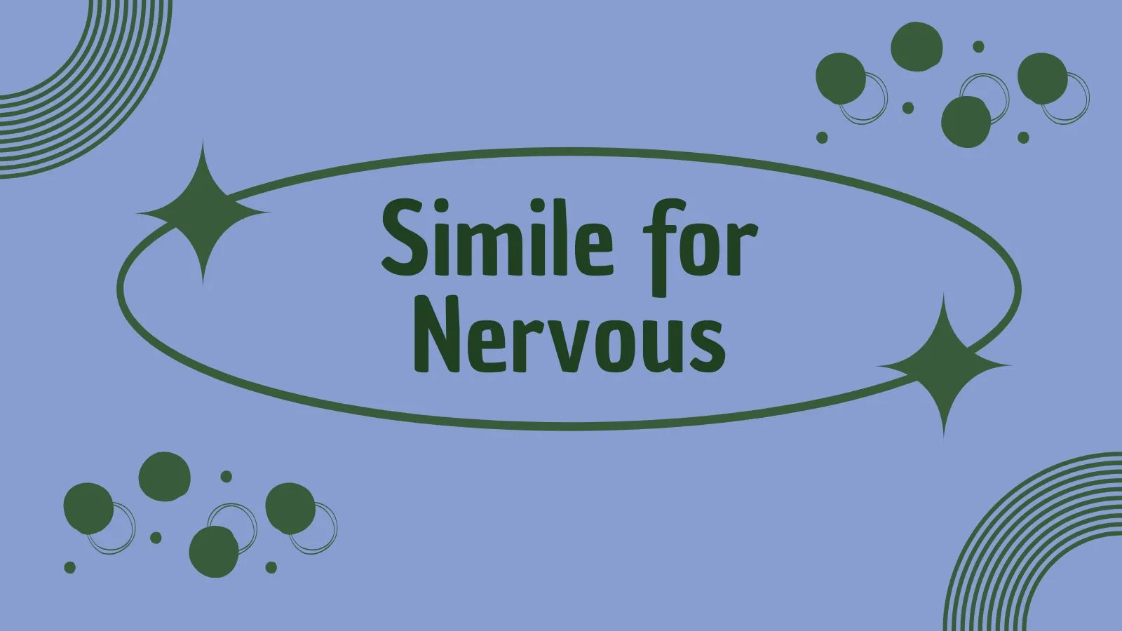 Simile for Nervous