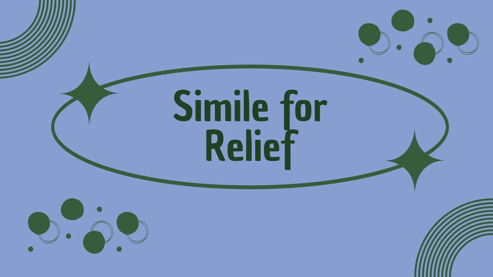 Simile for Relief