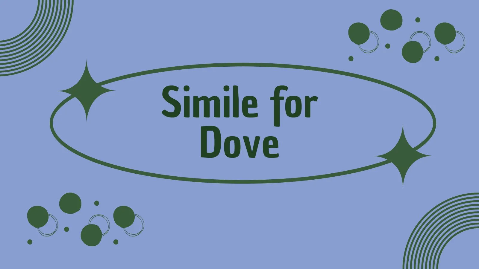 Simile for Dove