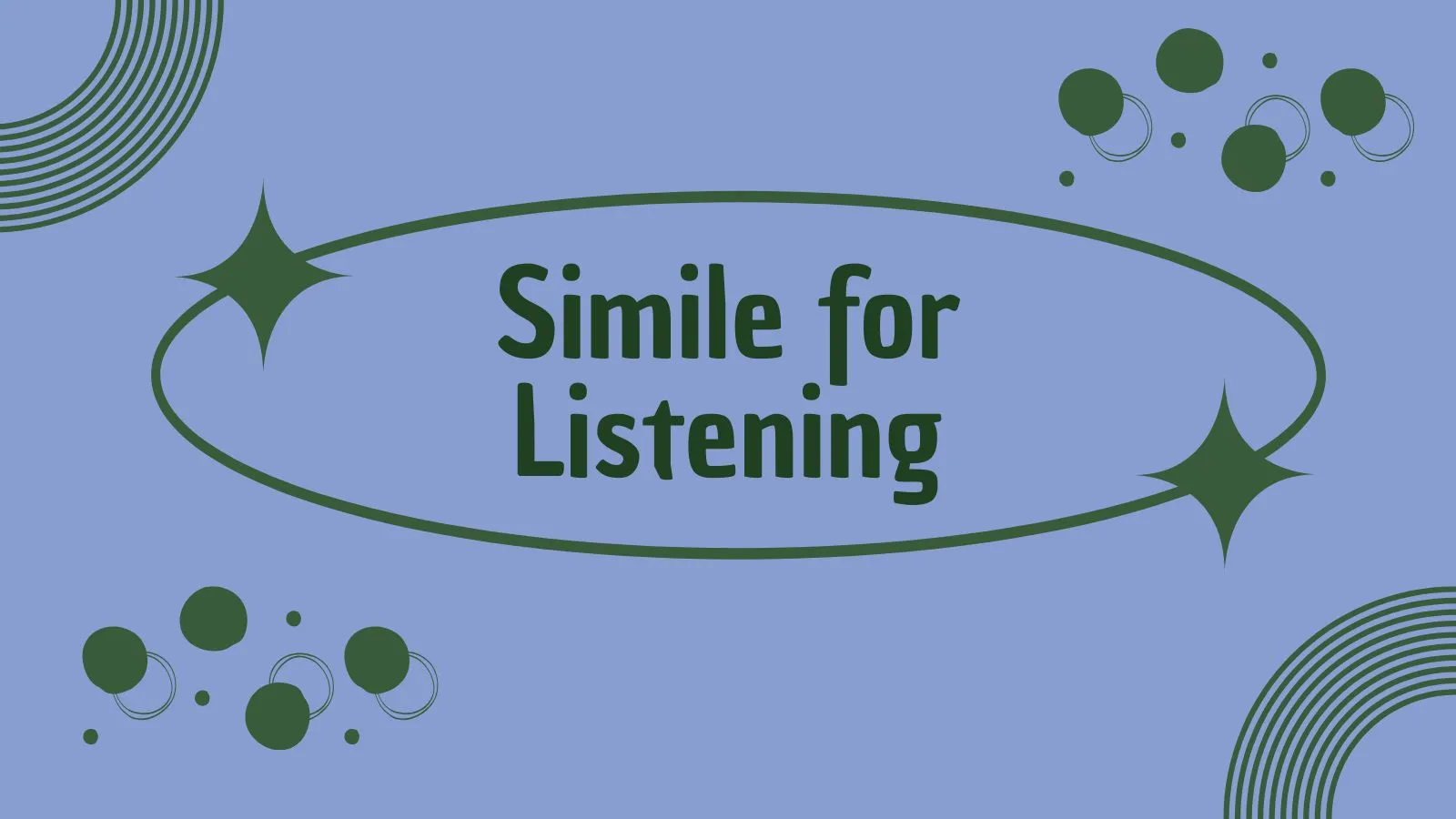 Simile for Listening