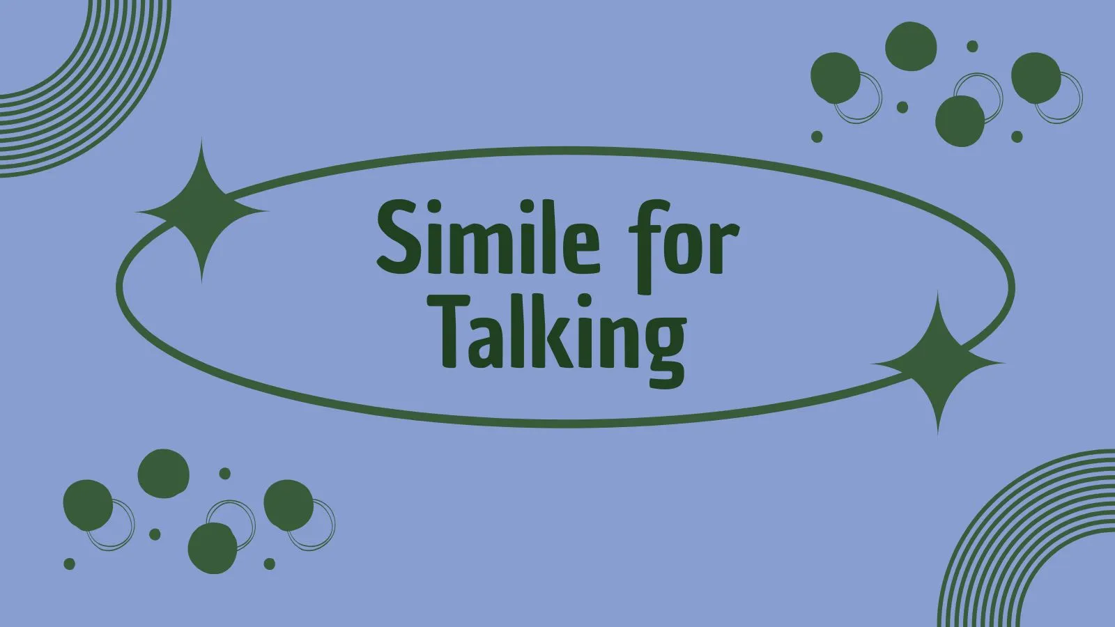 Simile for Talking