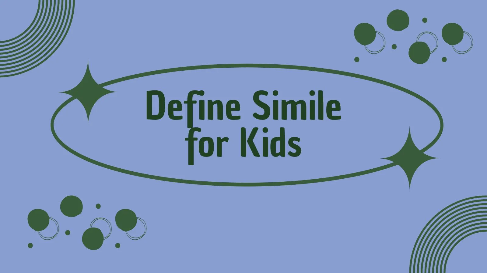 Define Simile for Kids