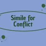 Simile for Conflict