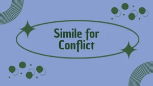 Simile for Conflict