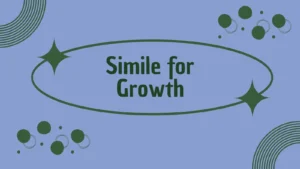 Simile for Growth