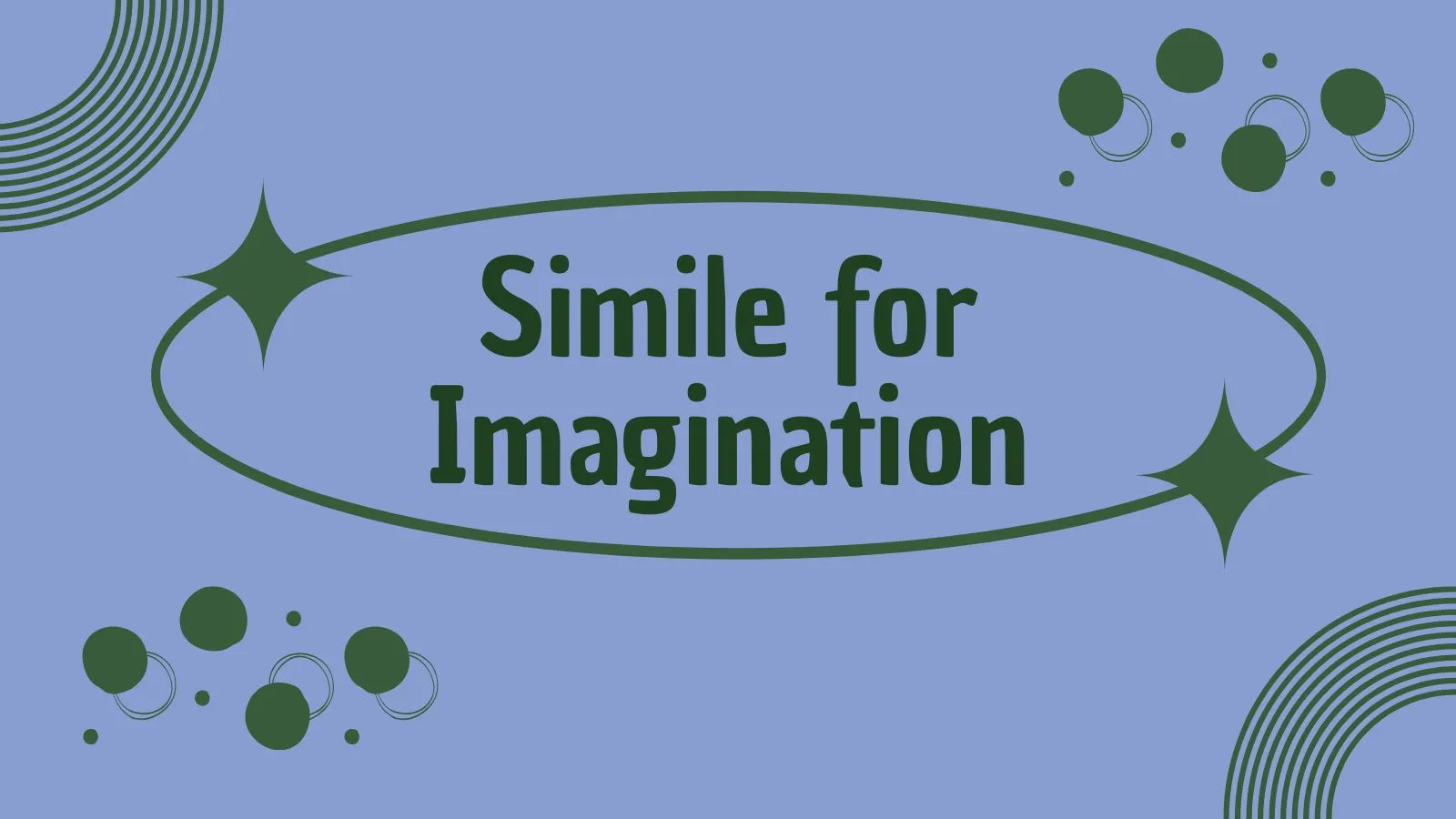 Simile for Imagination
