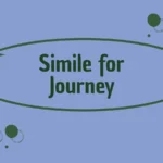 Simile for Journey