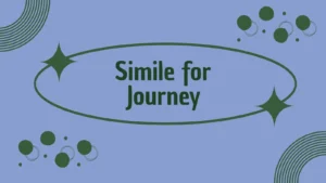 Simile for Journey