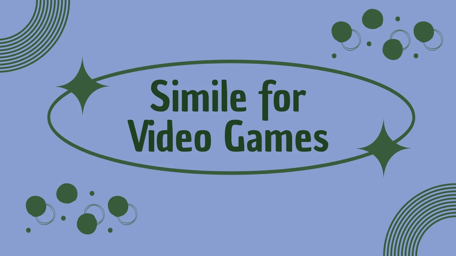 Simile for Video Games