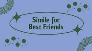 Simile for Best Friends