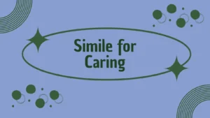 Simile for Caring