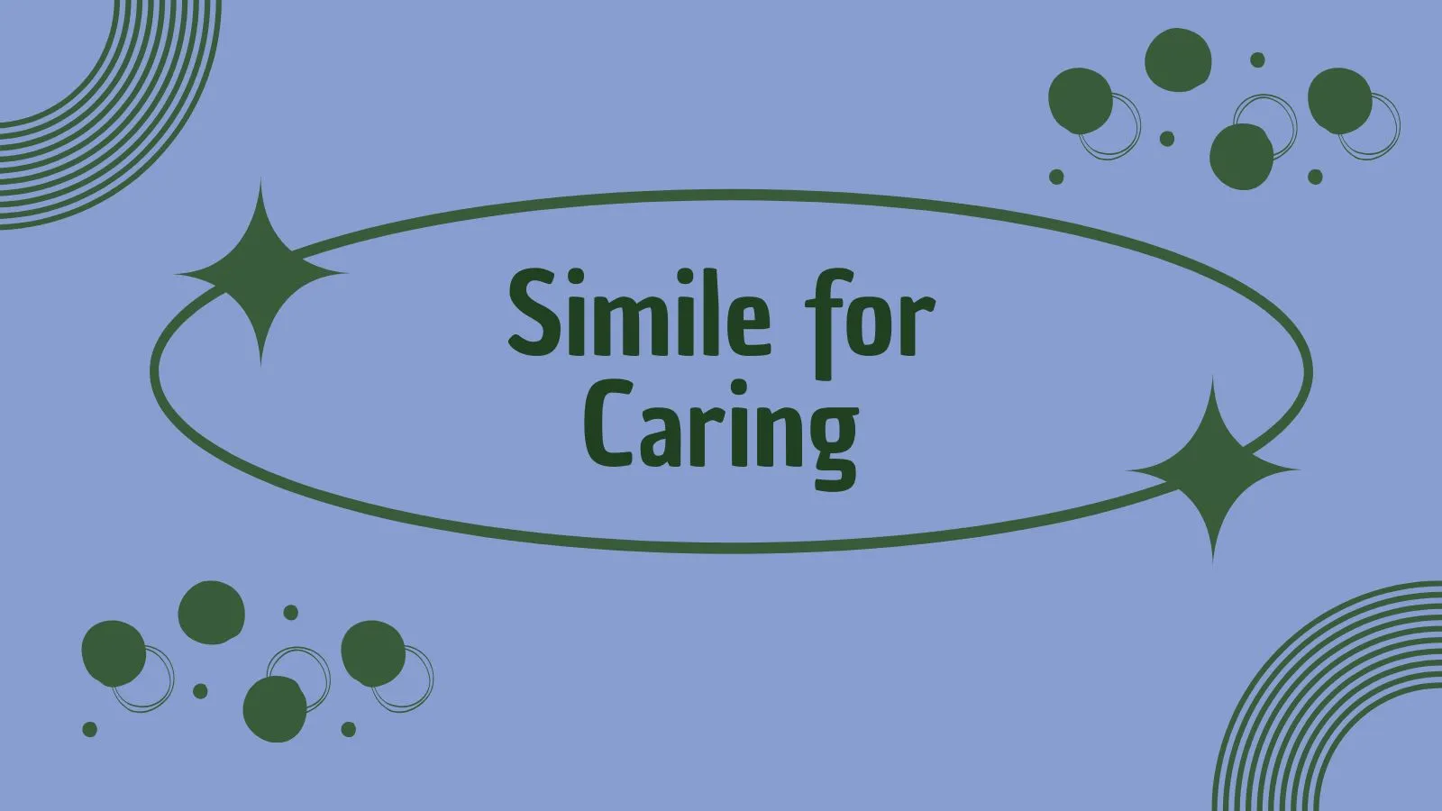 Simile for Caring