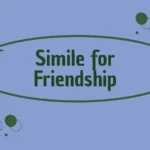 Simile for Friendship