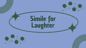 Simile for Laughter