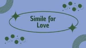 Simile for Love