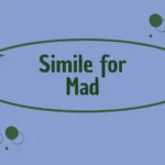 Simile for Mad